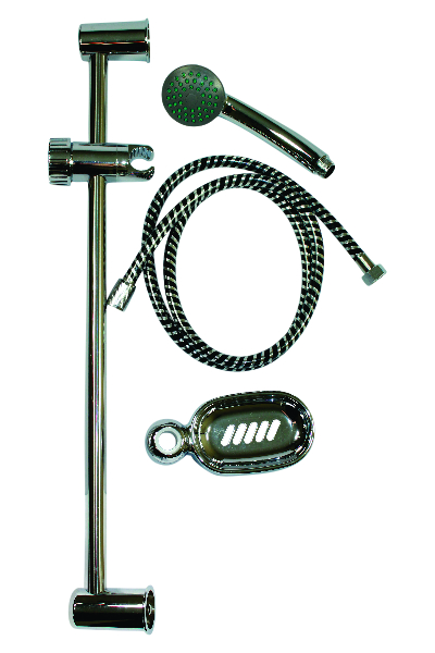 Shower Rail Eco Type Hand Shower CP Blister SSETECO