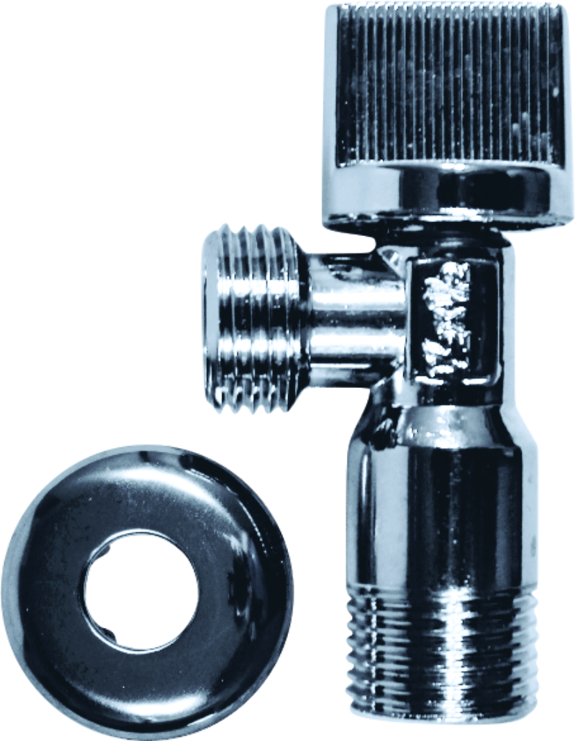 Angle Valve 15x15mm CP 1/4 Turn 2770C