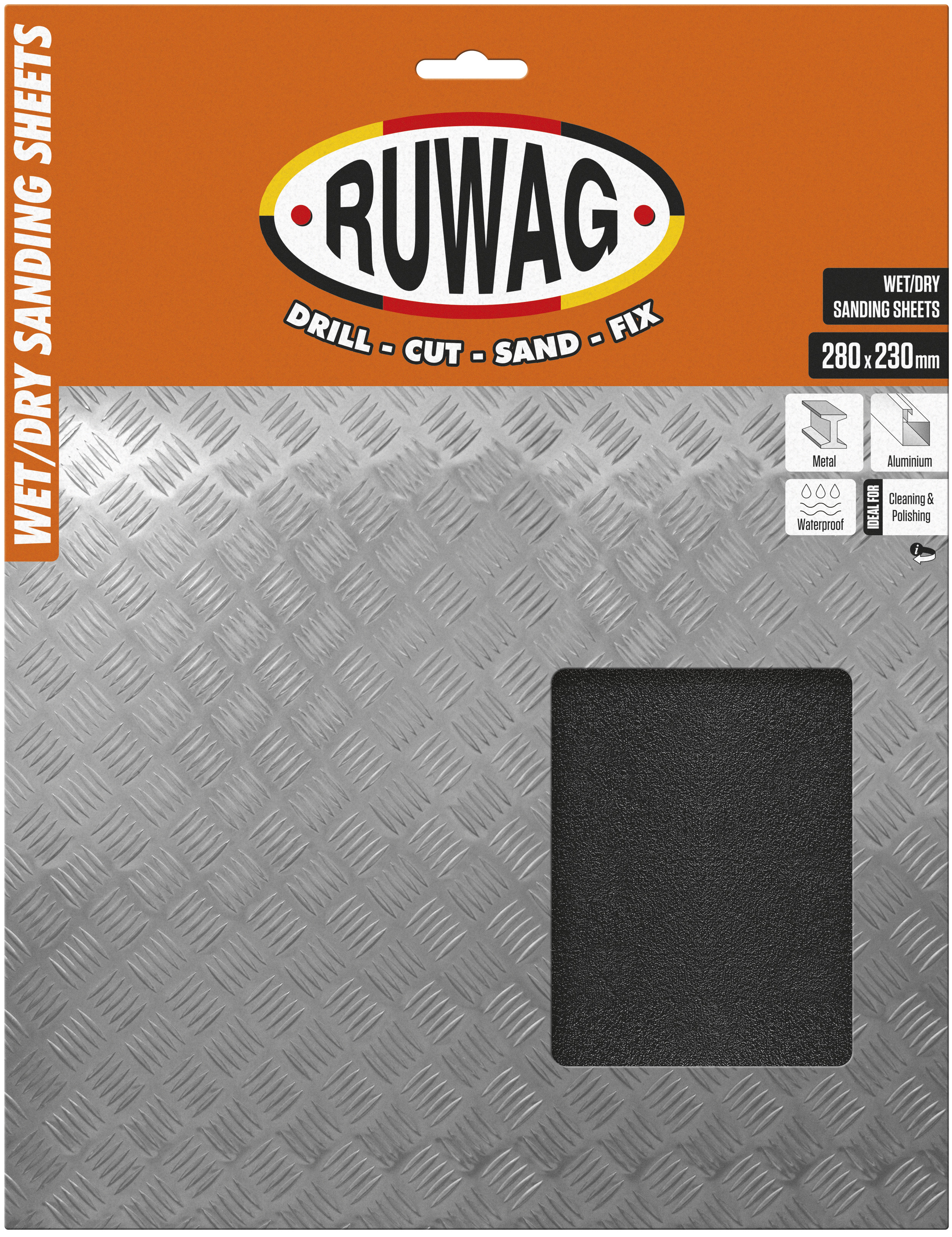 Ruwag Wet & Dry Sandpaper Sheet