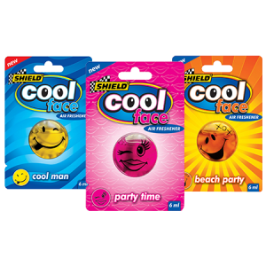 Shield Air Freshener Cool Face SH273
