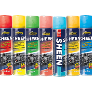 Shield Sheen Vinyl Rubber Plastic Care 300ml Nu-car SH68