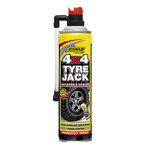 Shield Tyre Jack Emergency Inflator 4x4 500ml SH259