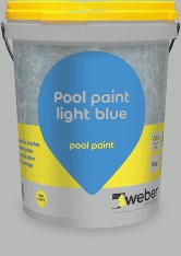 Weber Pool Paint Light Blue 15kg
