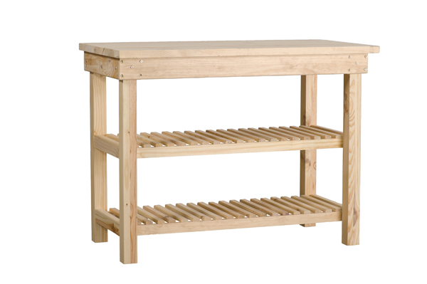 Workbench Pine 900x600 1500 Knock Down - BUCO Hardware & Buildware
