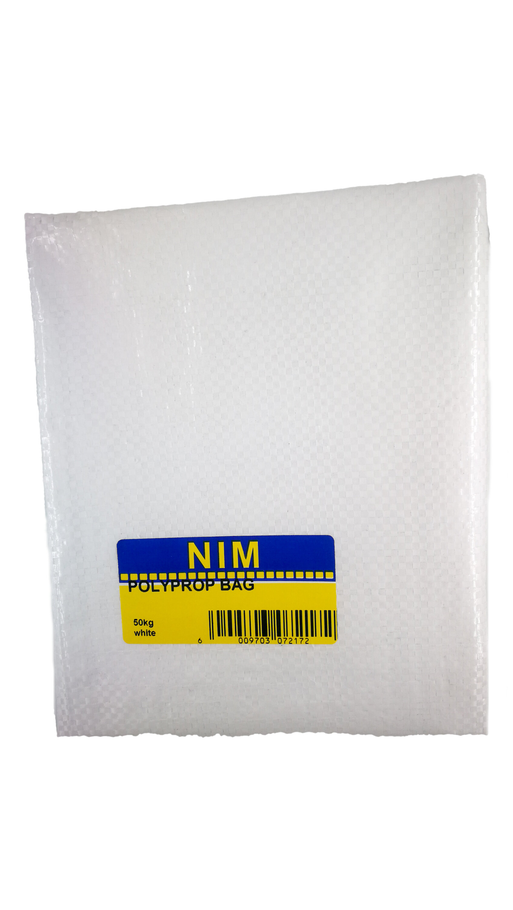Polyprop White 50kg Bag 62mm x 95mm PPB0050
