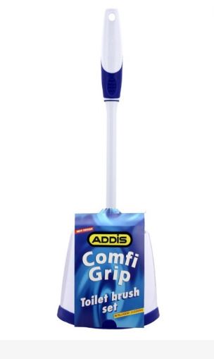 Addis Brush Comfi Grip Toilet Set 4012ASS
