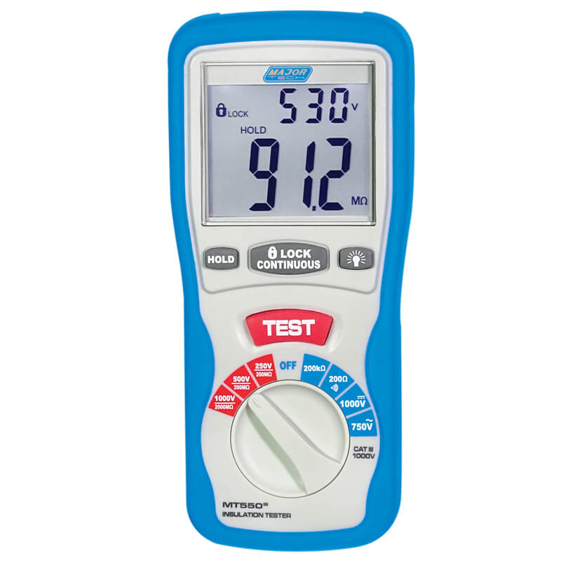 Major Tech Digital Insulation Tester MT550