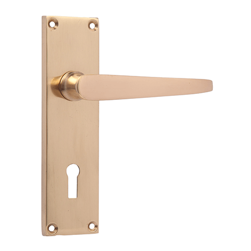 Lever Furniture Ormond Brass On Back Plate Key V0051/k71