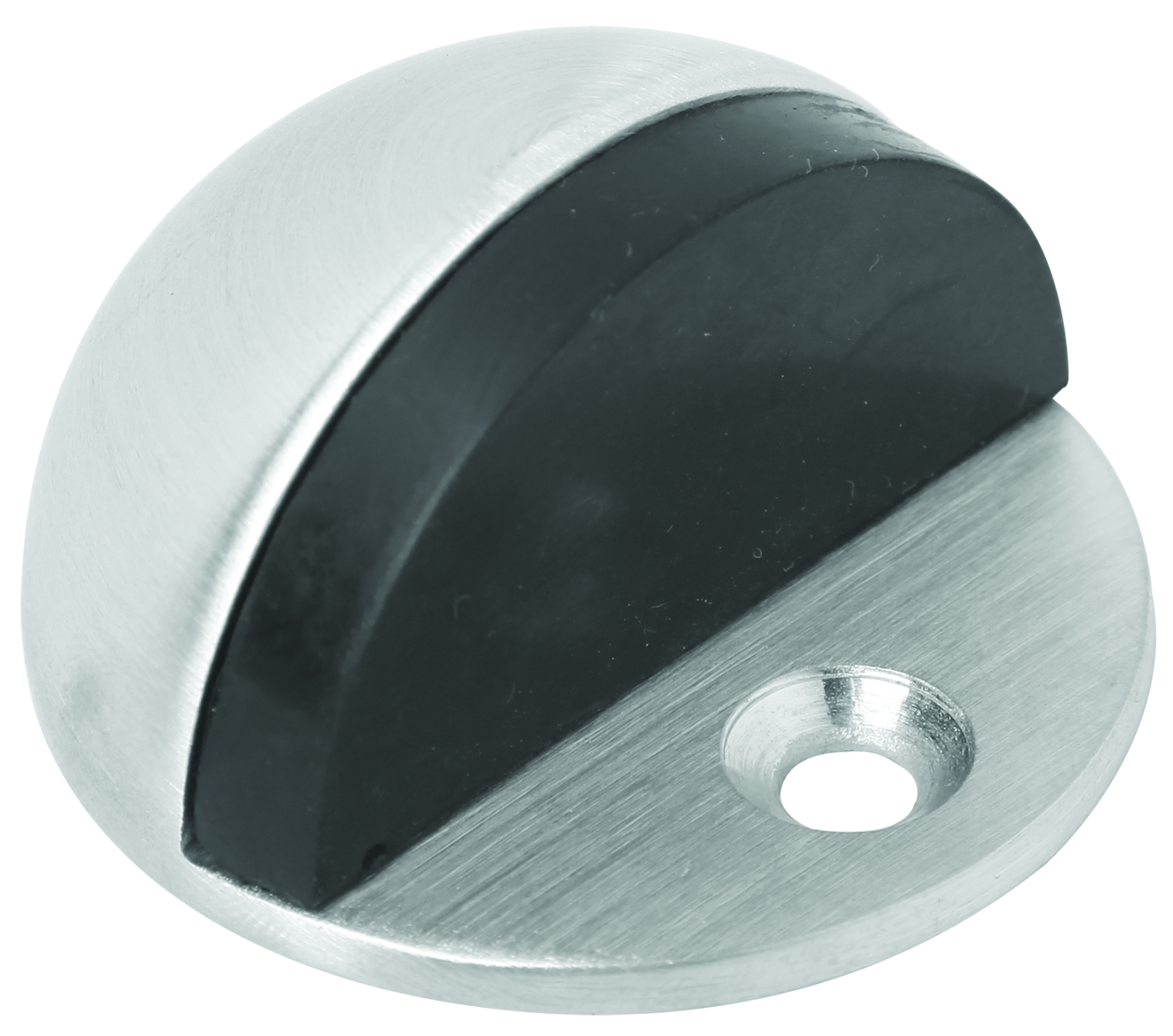 Door Stop Floor Mount Aluminium Satin Ampd V140/01