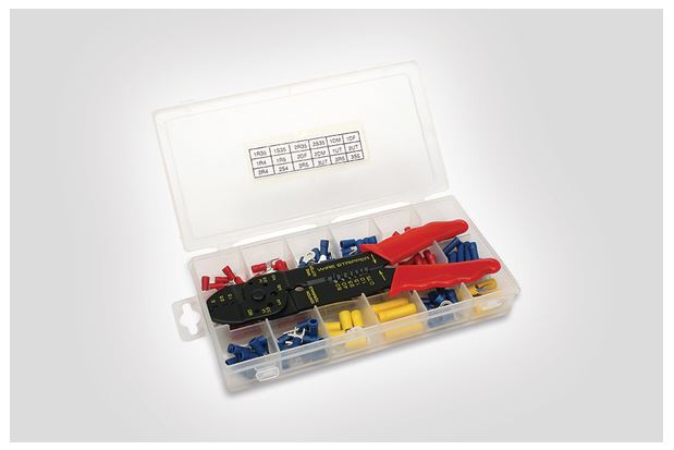 Terminal Kit + Crimper 150 Piece