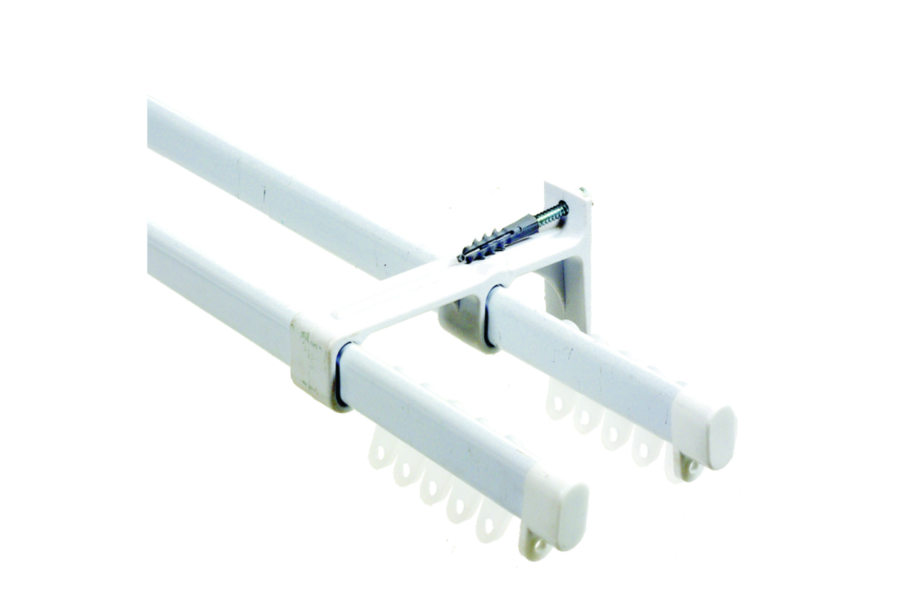 Cachet Curtain Track C Double Rail 2.0m CTDR2