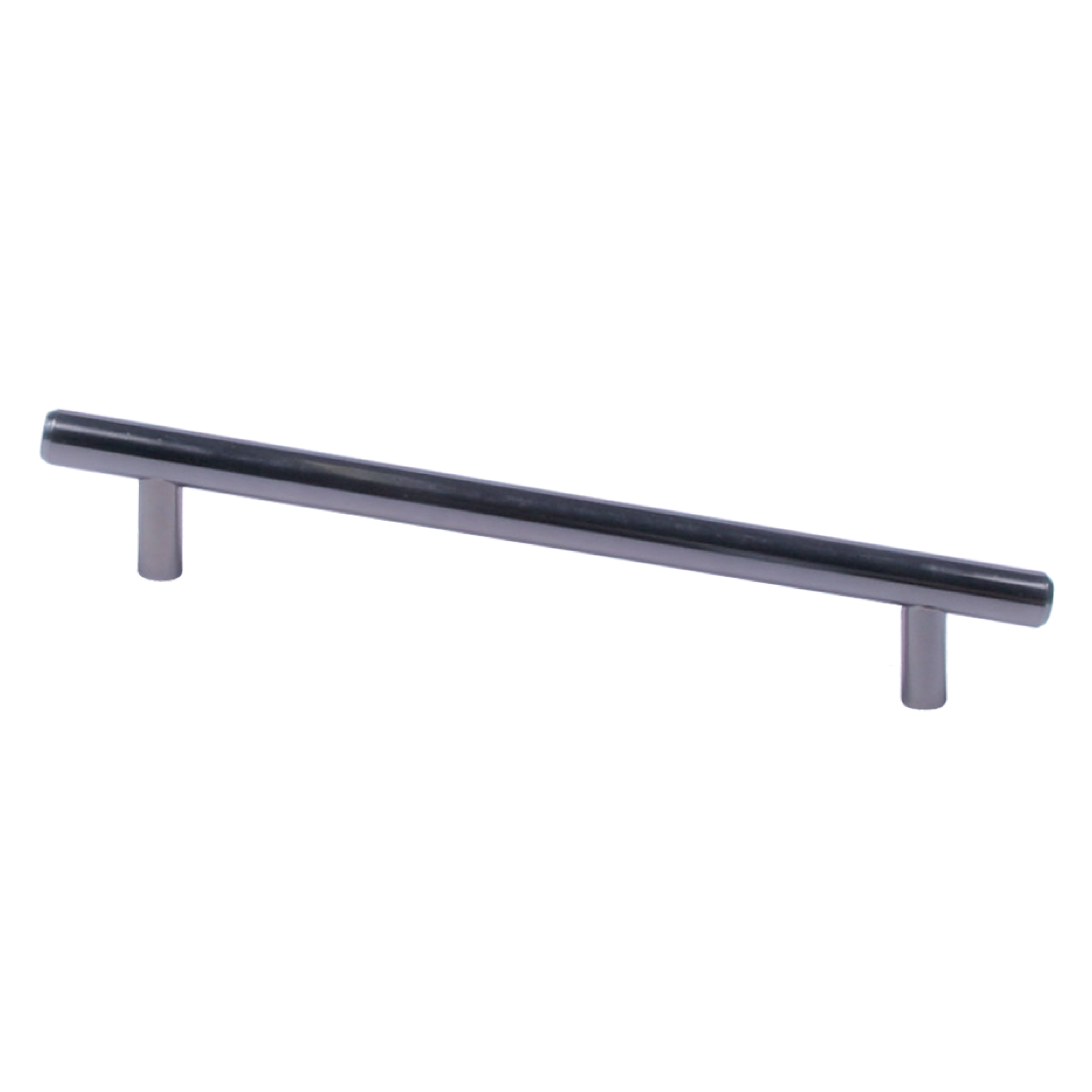 Roco Handle Cabinet 128mm Mild Steel Bar Black Nickel
