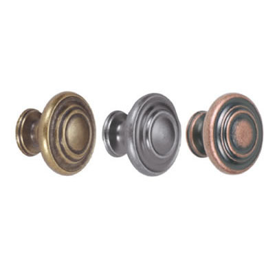 Roco Knob 33mm Bastion Pewter