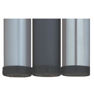 Leg Round  870x 80mm Satin Chrome