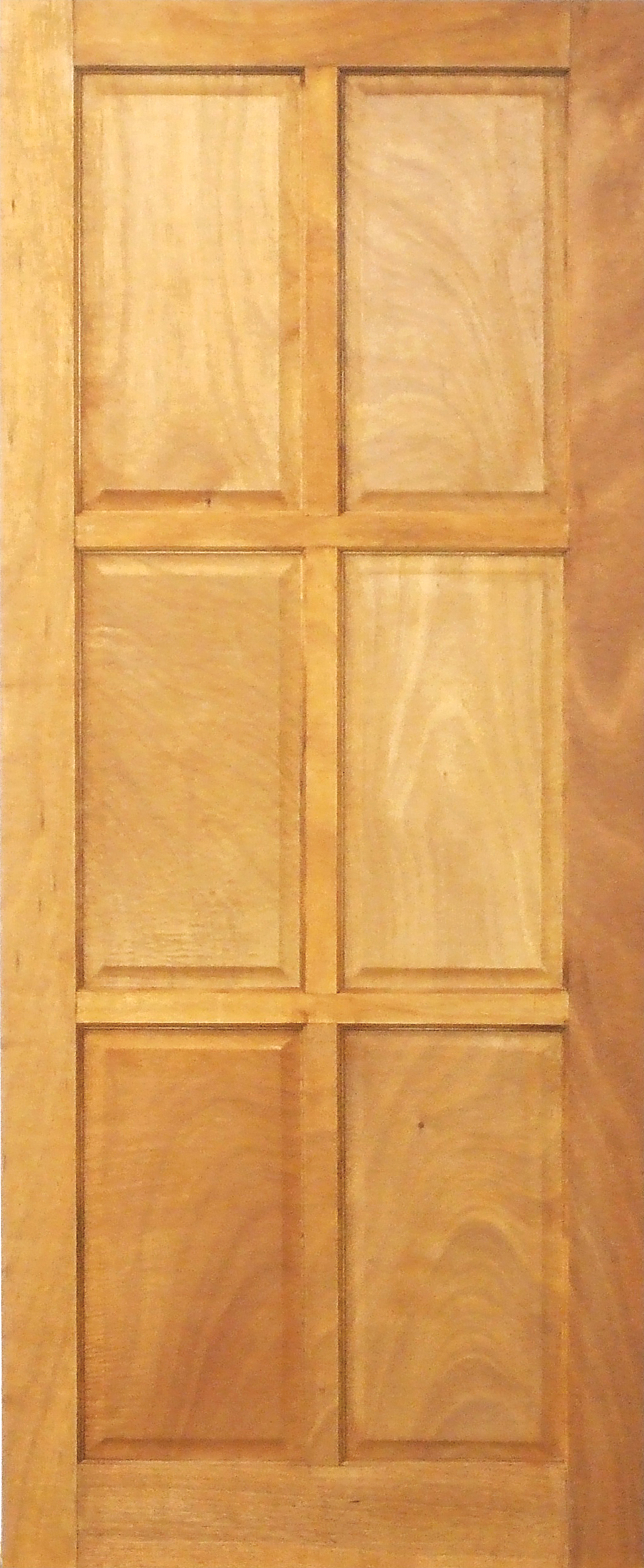 Door Engineered Mix Timber 813x2032 6 Panel SABS Solid Doors