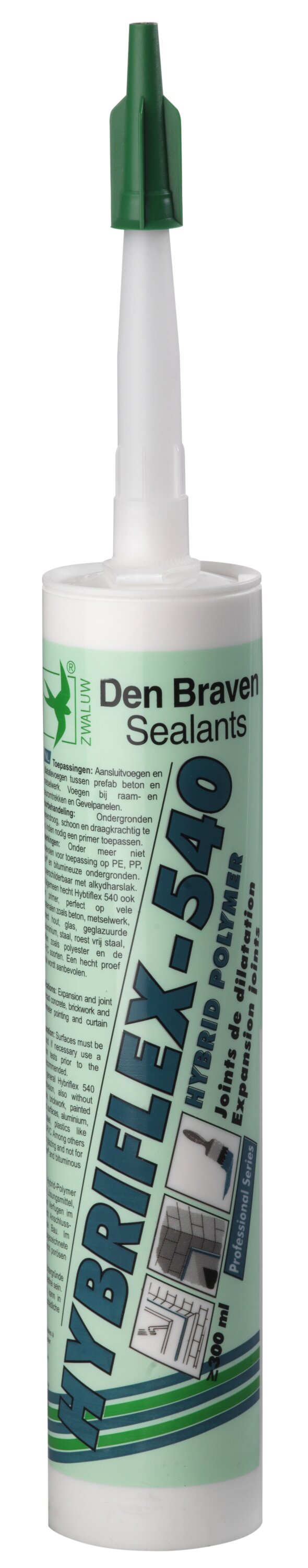 Den Braven Silicone Sealant Hybriflex LM White 290ml 16140