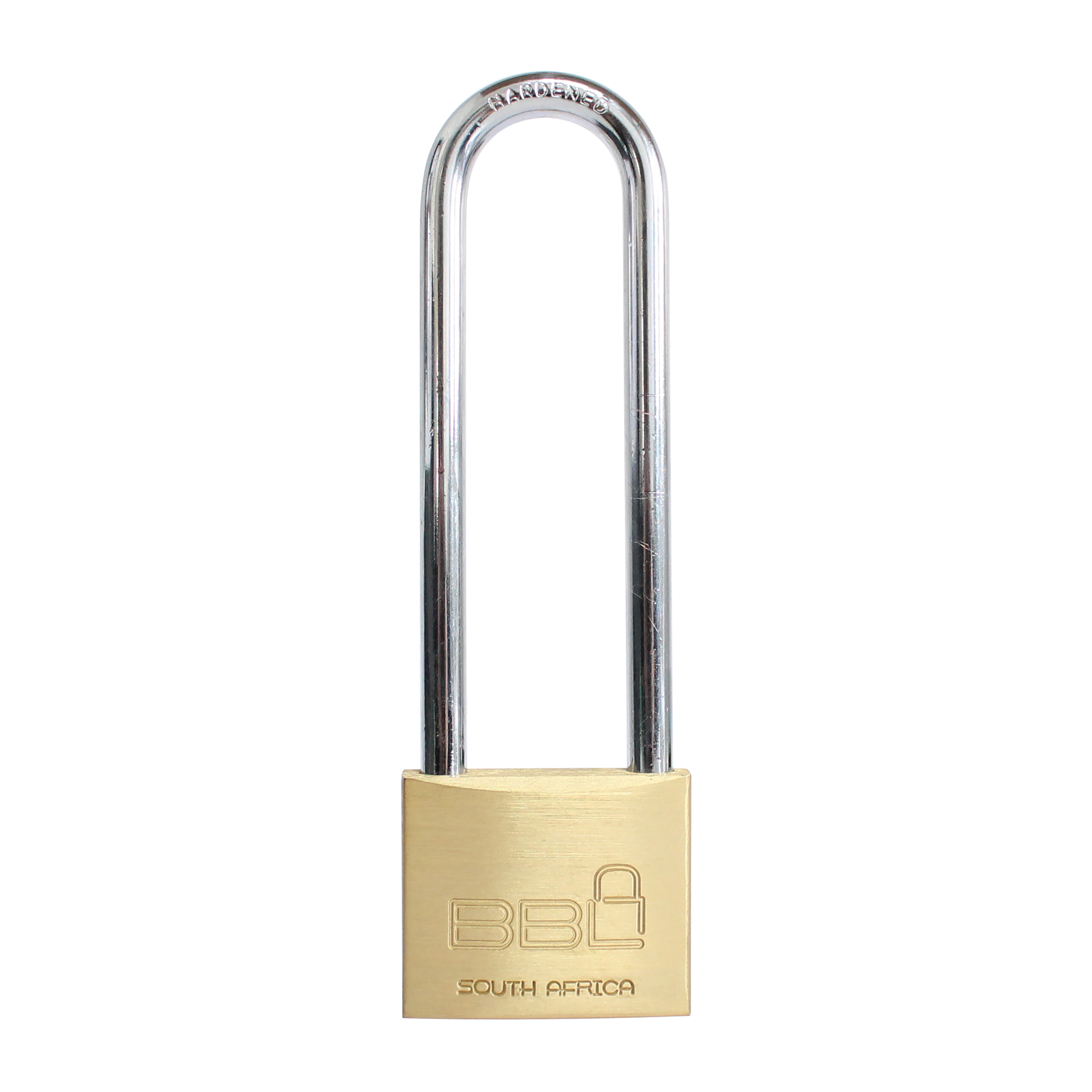 BBL Padlock 40mm Brass Long Shackle 90mm BBP940lS90-1