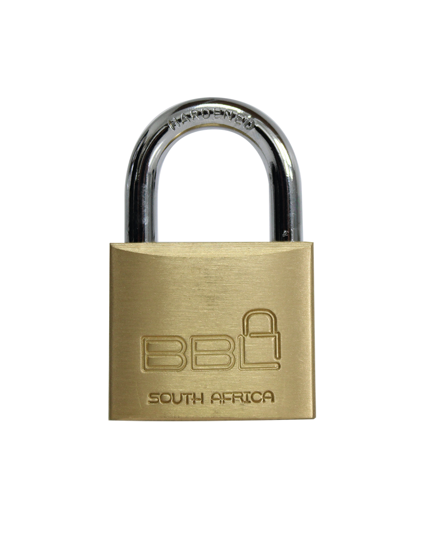 BBL Padlock 50mm Brass Standard BBP950-1