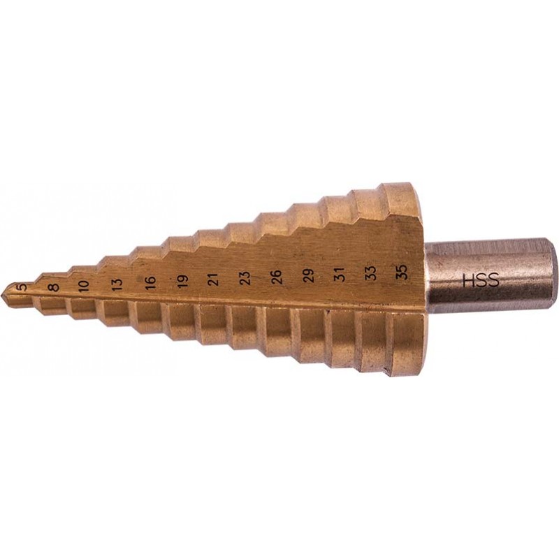 Tork Craft Drill Bit Step HSS 5-35 x 2-3mm TC353044