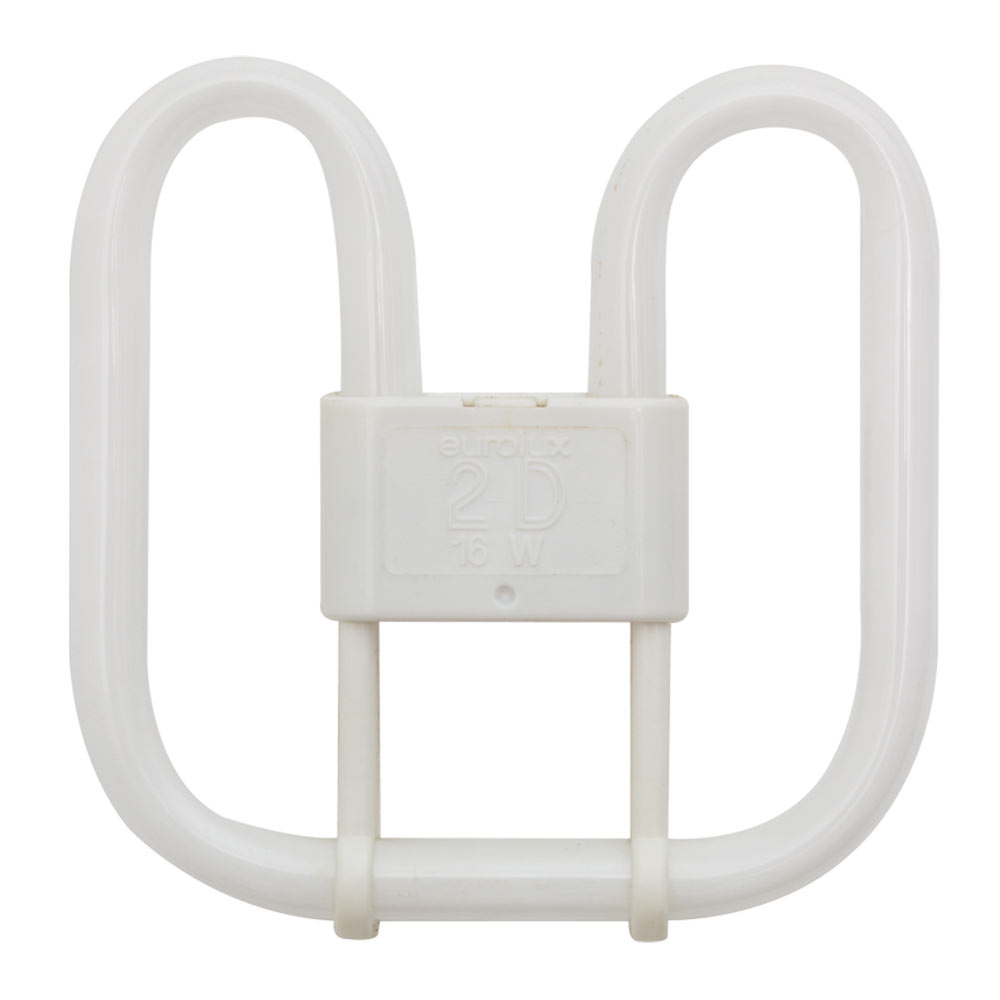 Globe CFL 2D T4 16W GR8 2 Pin Cool White B/P Eurolux G32