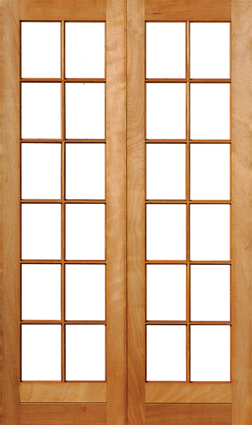 Winsters Door Hardwood 1210x2032 Small Pane PD4