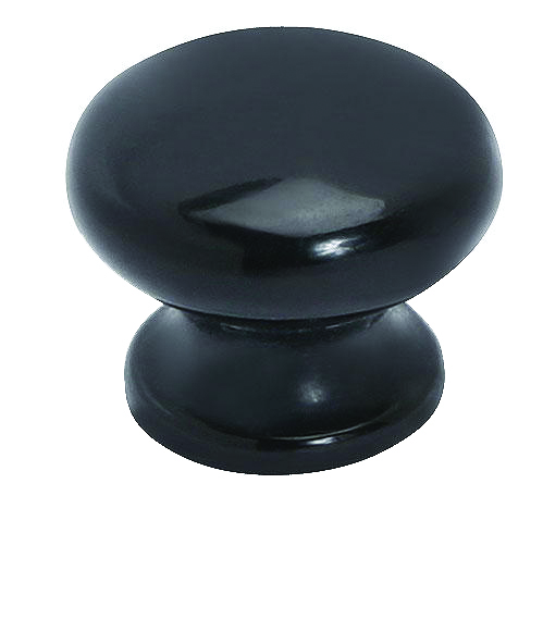 Raiel Knob K32EL Blk Mushr 1025636 RSK220