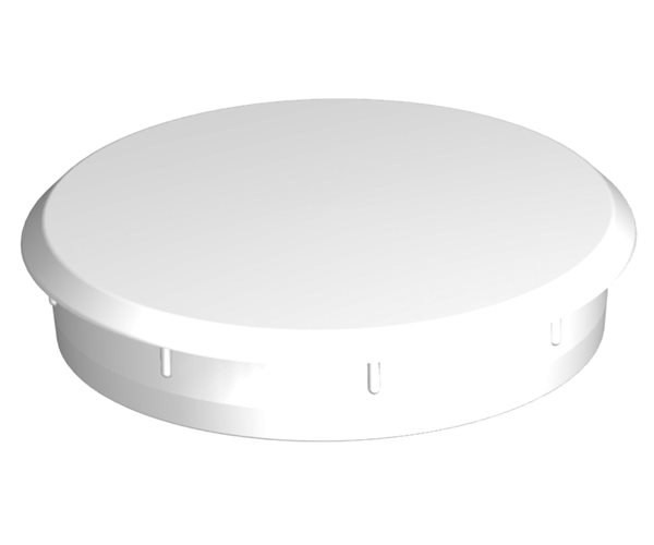Hinge Hole Cover Cap White 35mm
