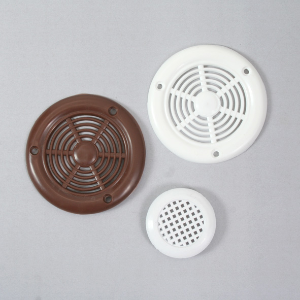 Elkanah Air Vent Plastic 38mm White AVPW38C