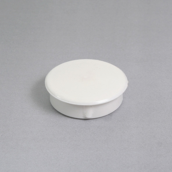 Elkanah Cover Hole White Plastic PHHCWC