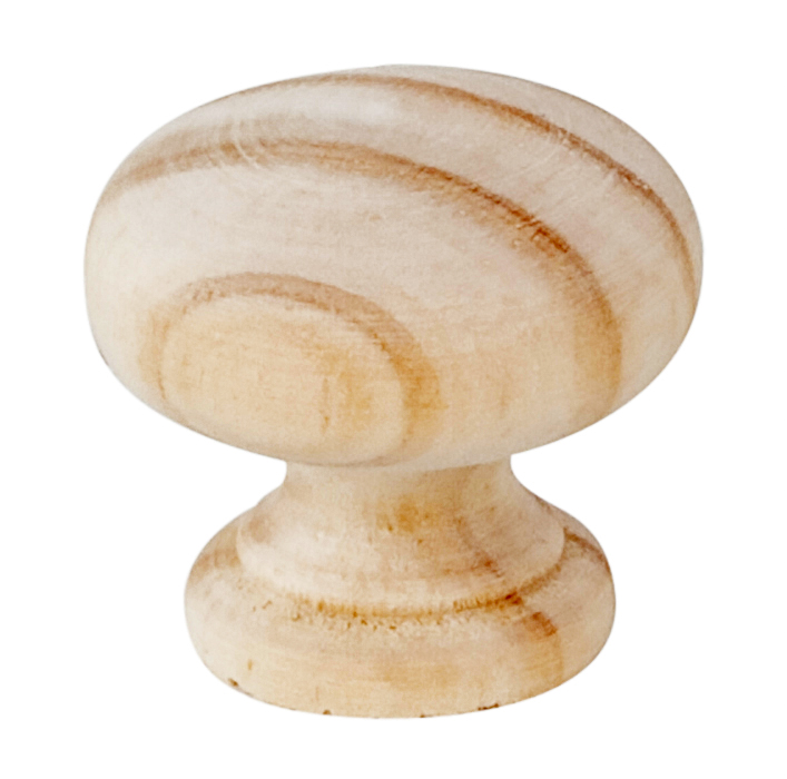 Raiel Knob Km33 Pine Unlacquered RWK268