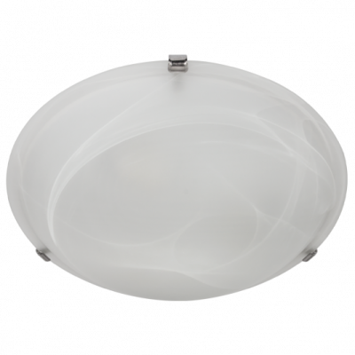 Bright Star Ceiling Light Alabaster Glass Small Silver CF2008S SILVER