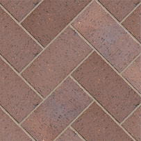 Nutmeg Modular Paver Brick 50mm