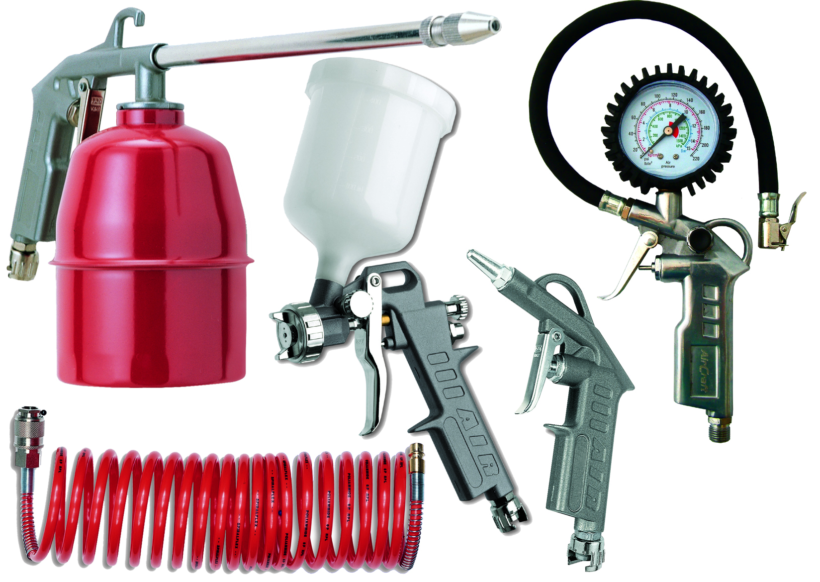 Spray Gun 5Pce Kit SG KIT05