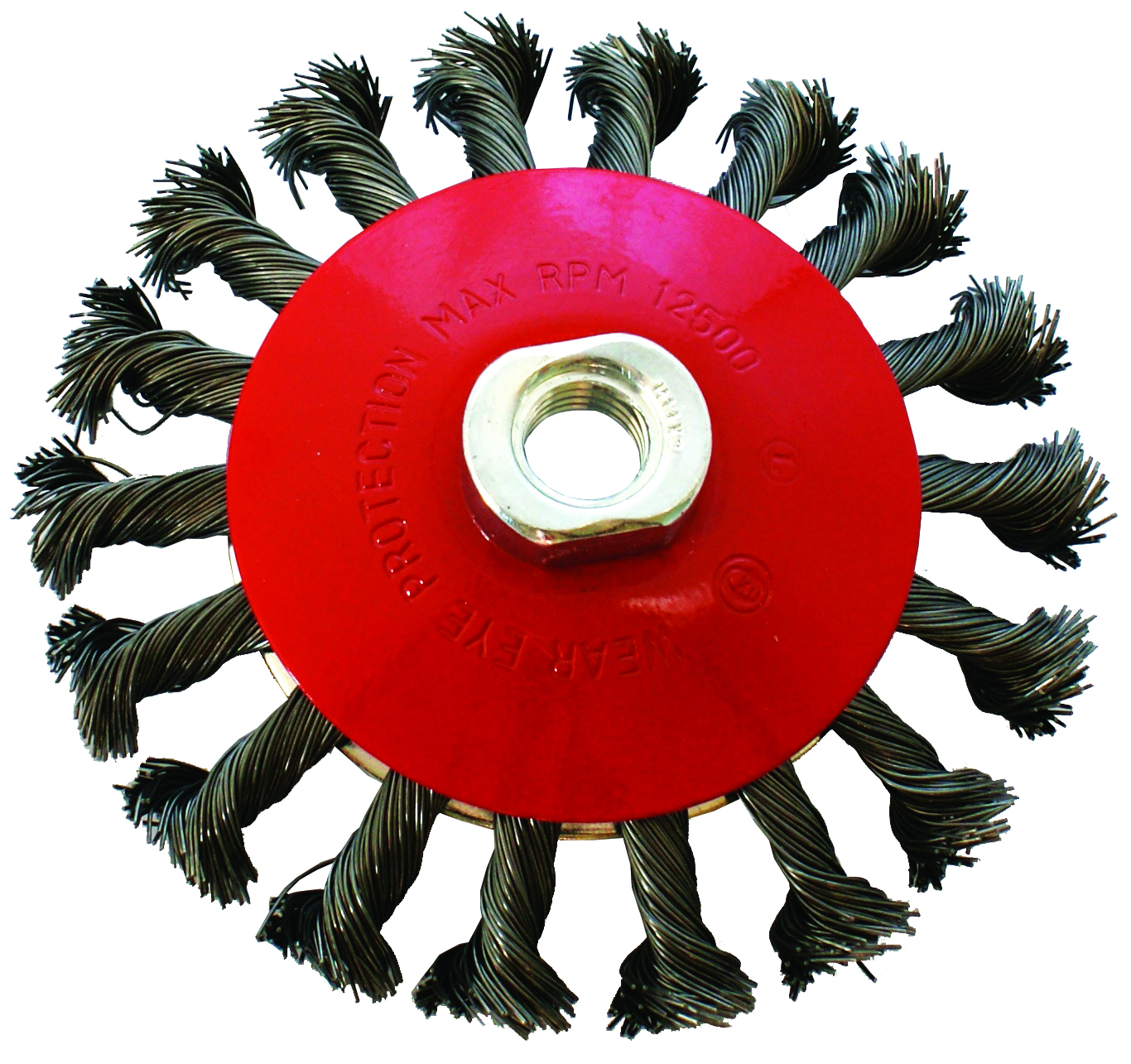 Tork Craft Brush Wire Cup Twisted Bevel 115mm M14 Blister TCWB115-2