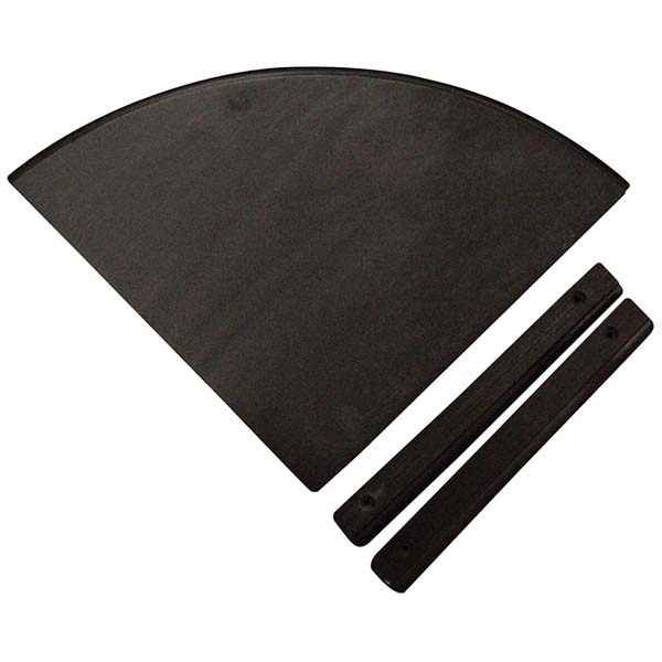 Shelf Kit Corner 300x300mm Mahogany ADIY3524
