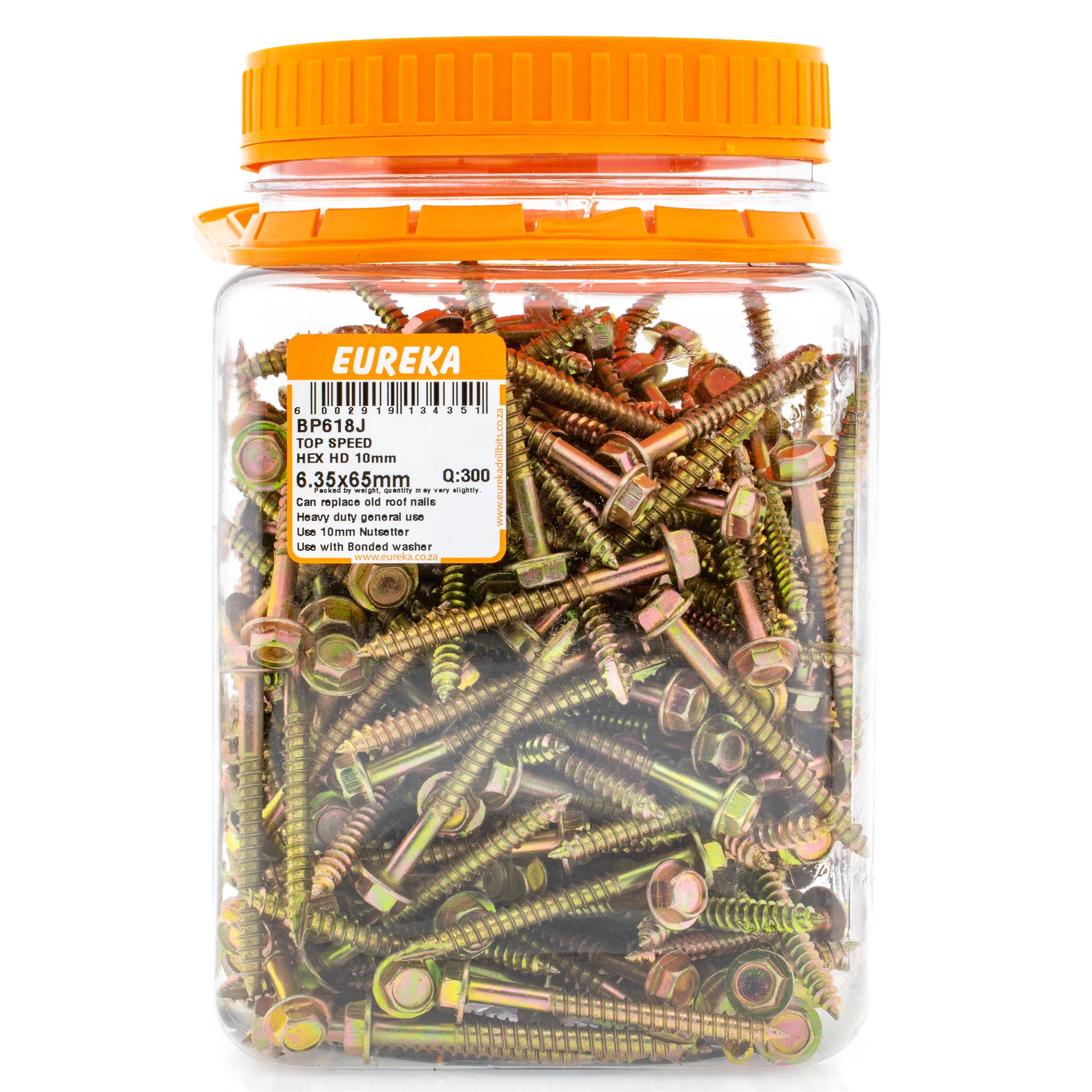 Eureka Screw Top Speed 6.35x65mm (300) BP618J