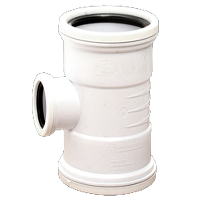 Proflo Pvc SV 110x50mm 90deg Plain S/Red SABS