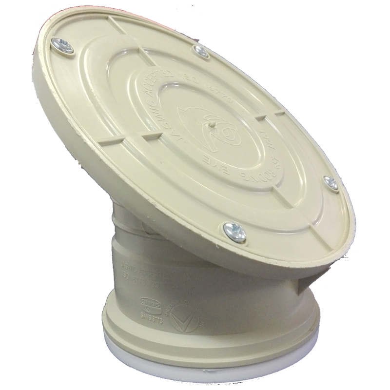 Proflo Pvc UG 110mm Rodding Eye 45deg SABS