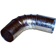 Downpipe Round 75mm Elbow 90deg