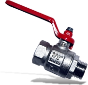 GAV Airline Quick Ball Tap 1/4 x 1/4in FxM  1266-2