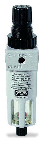 GAV Airline Filter Regulator 1/4in In Line  FR180