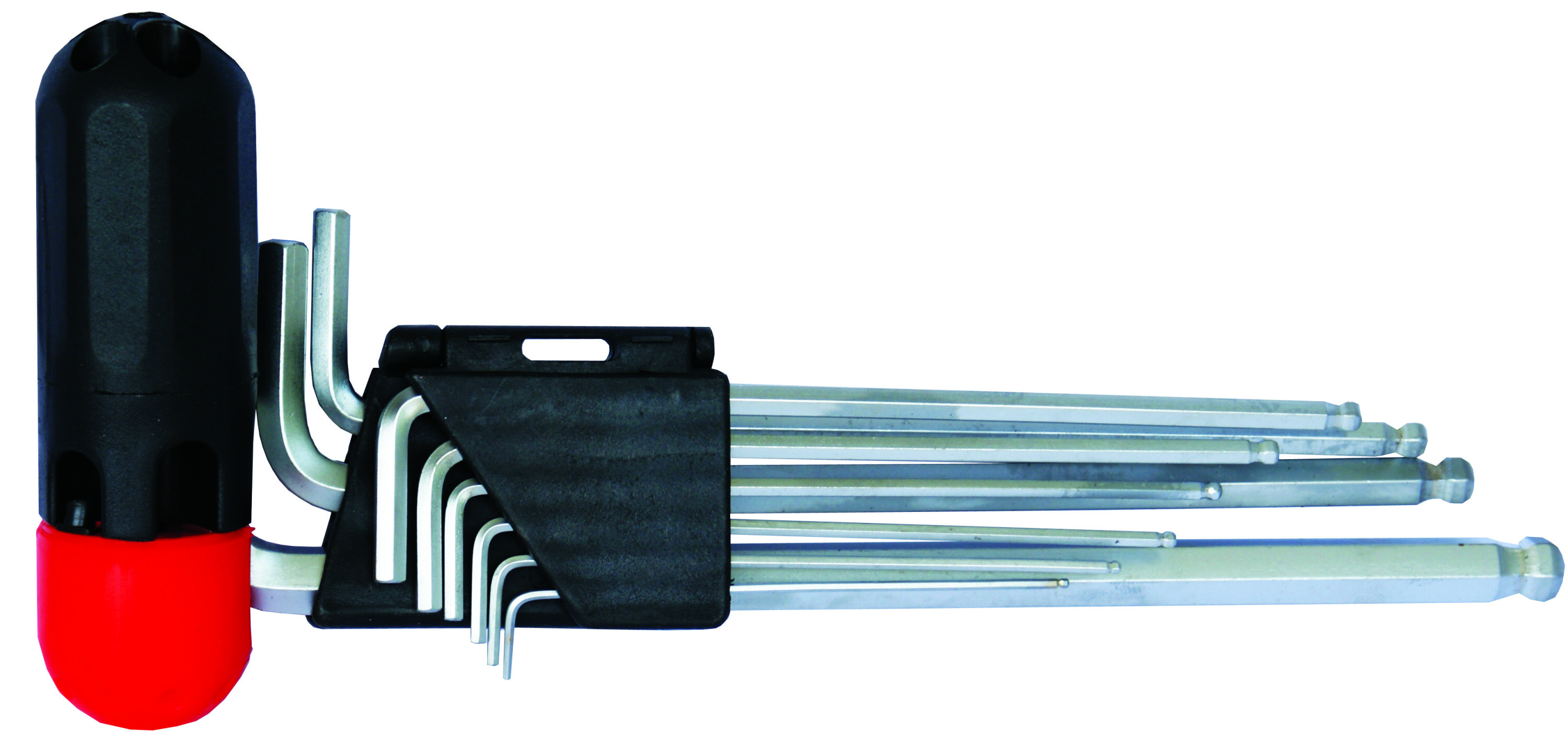 Tork Craft Allen Key Set 9Pce Ball Point & Handle NT2125