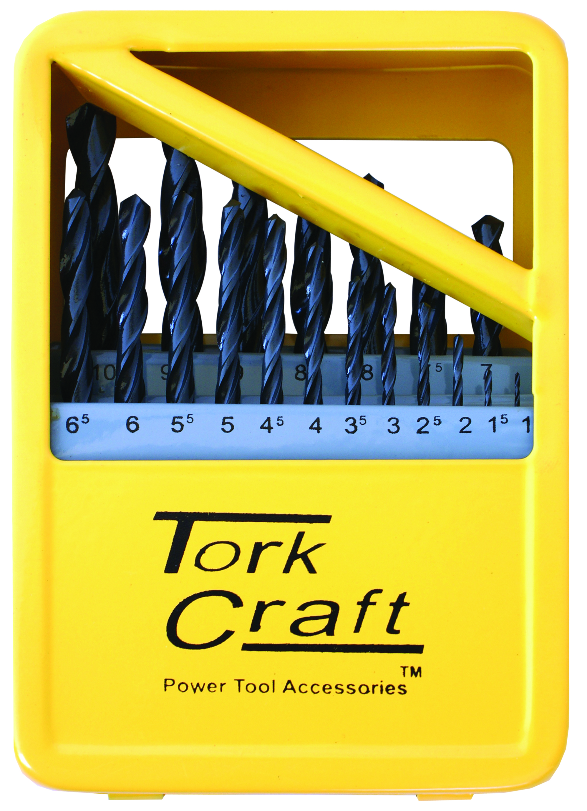 Drill Bit HSS Roll Forged Set 19pce Tork Ctaft NR 0019