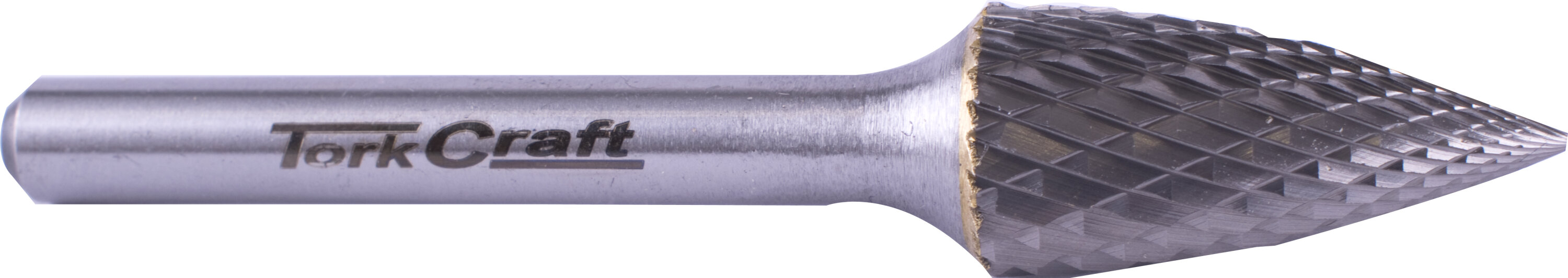 Rotary Burr Tungsten 12x25x6mm Conical Curved TCBU40612