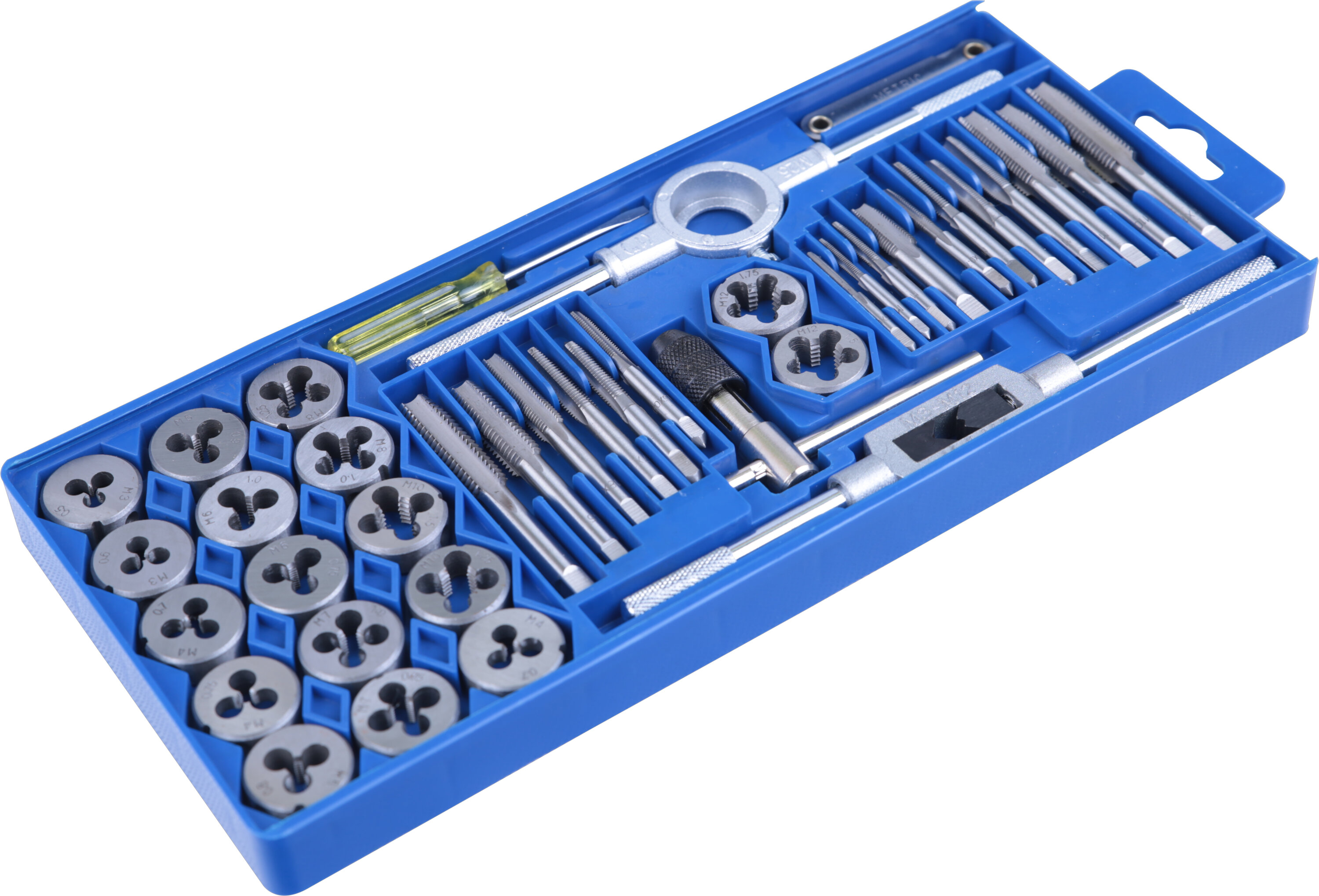 Tork Craft Tap & Die Set Carbon Steel 39 Pce NR SET40