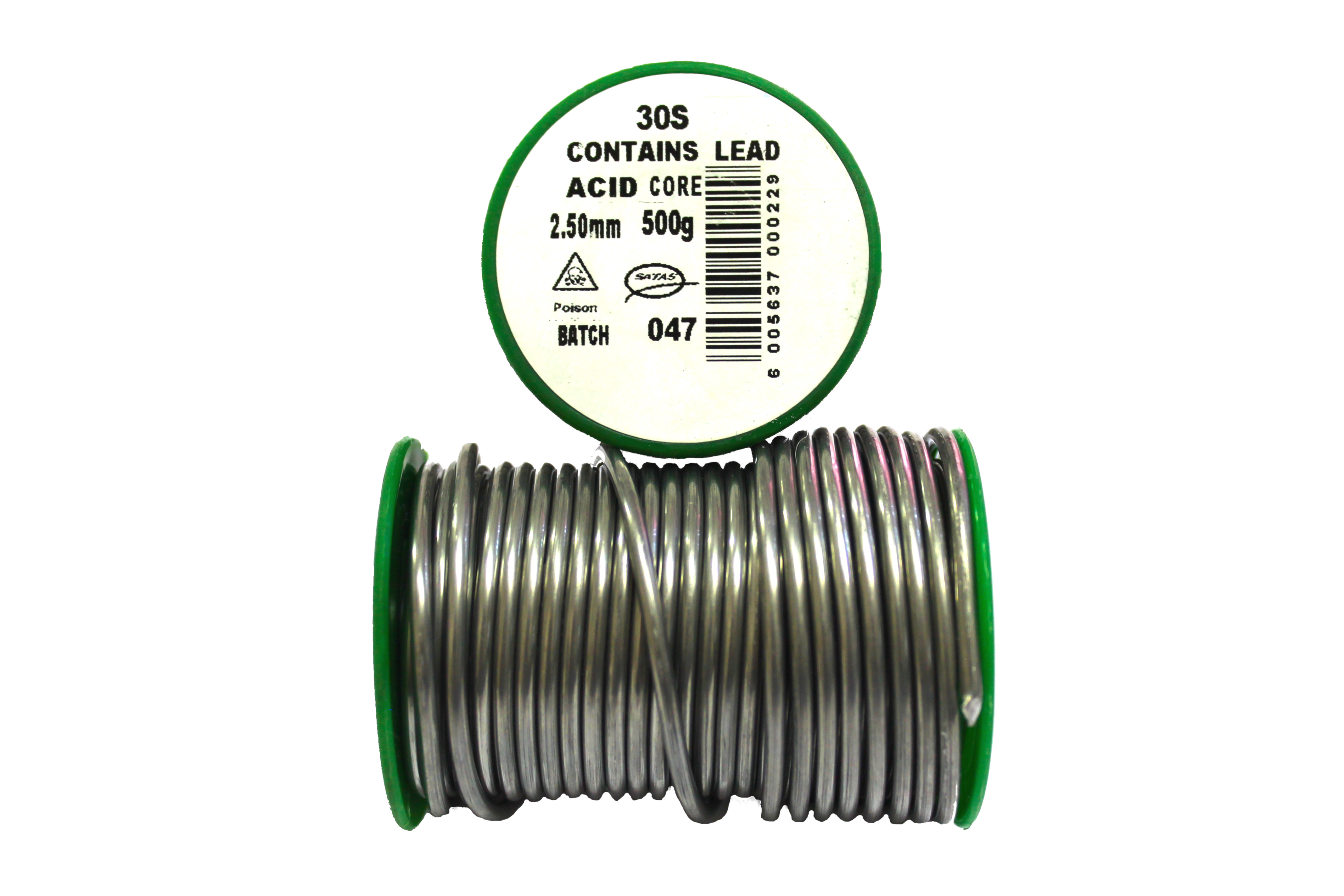 Solder Acid Core 2.50mm 250g 30S Nasco
