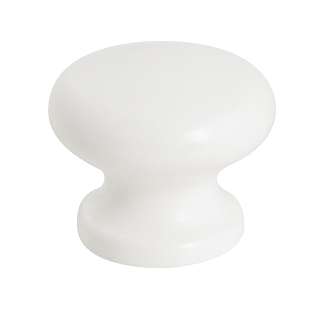 Handle Cabinet  44mm White Poly RSK352