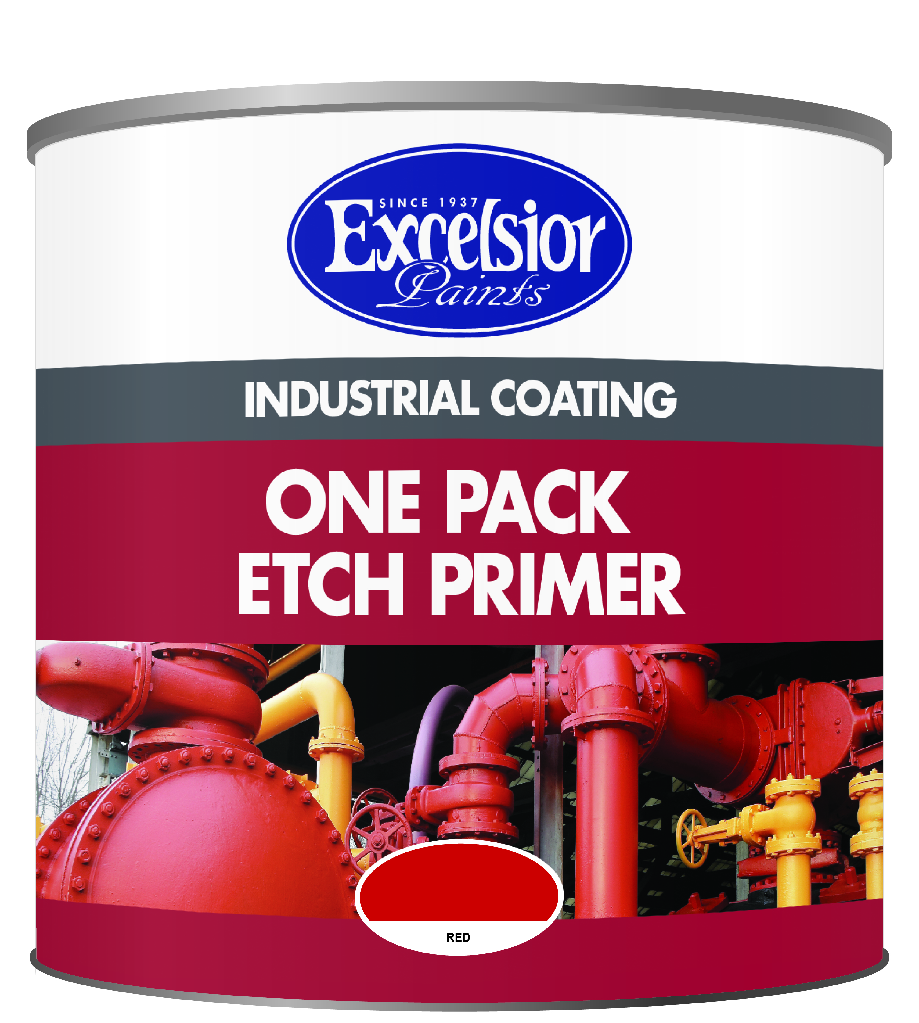 Excelsior Primer Etch Red One Pack 1l