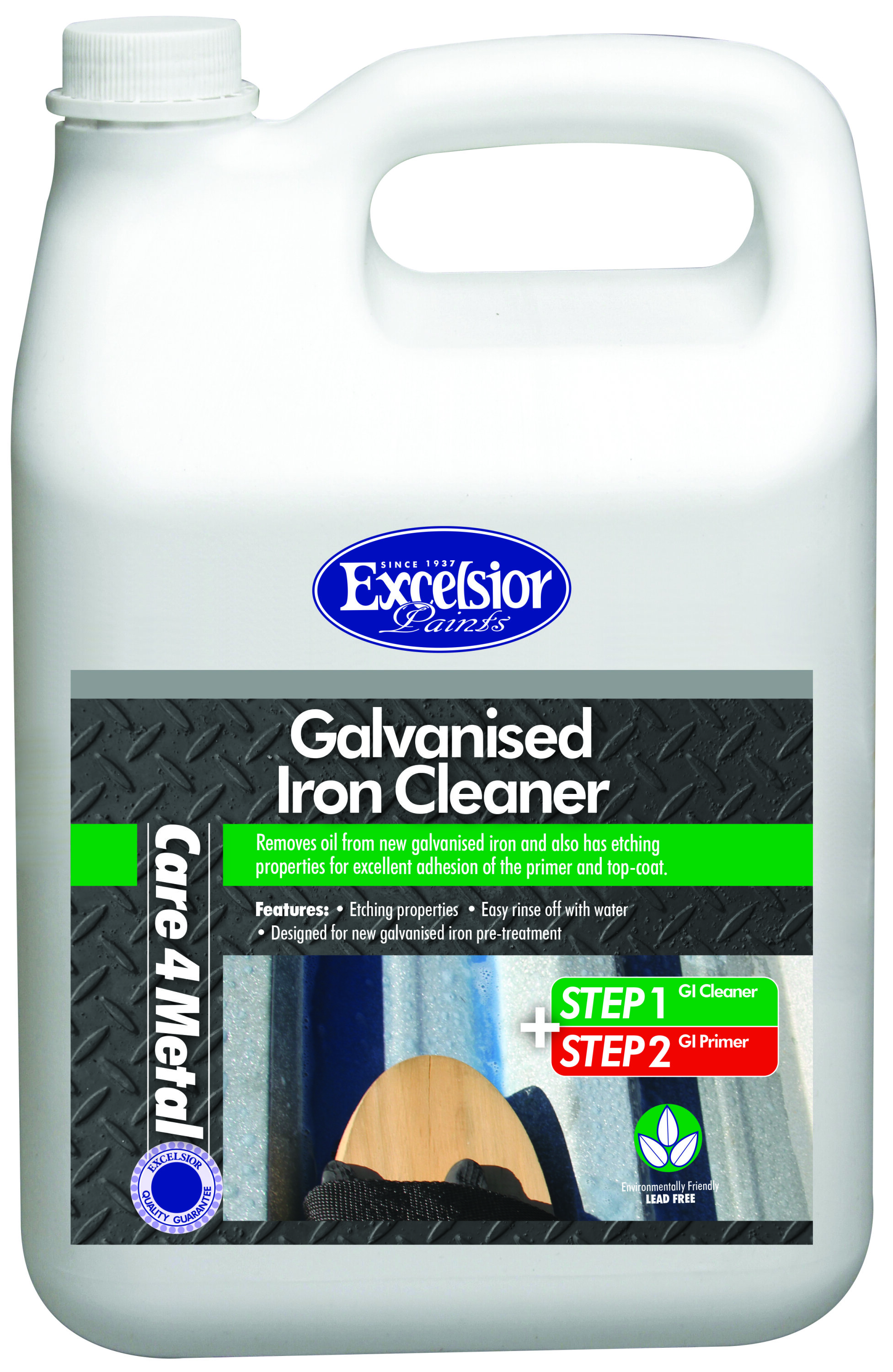 Excelsior Cleaner Galv Iron 5l