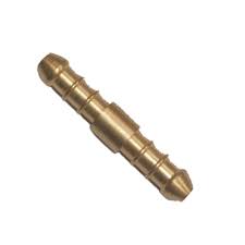Gas Straight I Piece Brass BP004